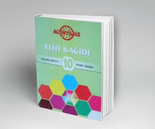 El İşi Kağıdı Dosya İçinde 10'lu Paket